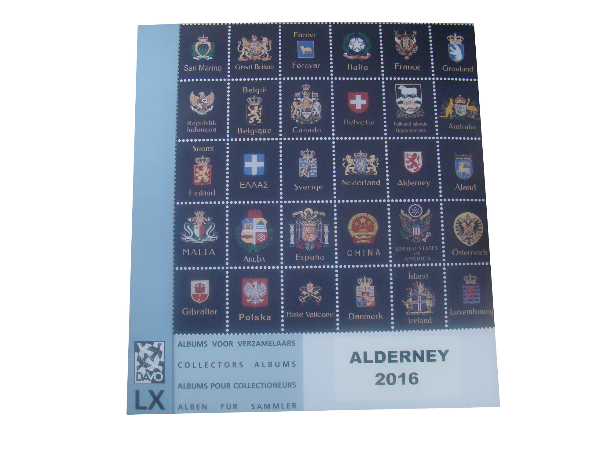 Alderney 2016 Luxury Hingeless Supplement